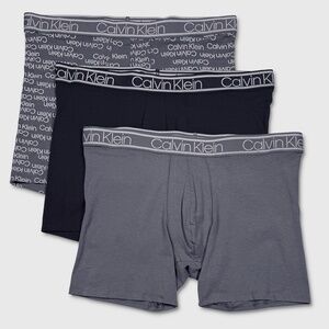 Calvin Klein Boxer Briefs - NWT Mens Large (36-38) Assorted 3-Pack - #48722-F1